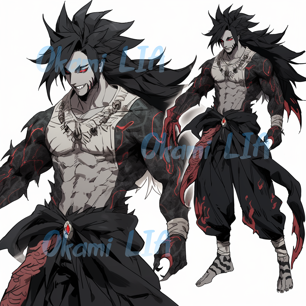 AI Art: Demon slayer male oc by @user-1642848986553432178