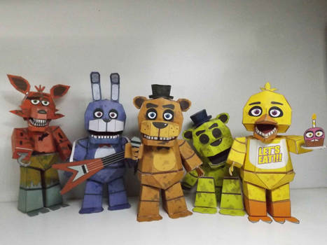 Five Nigths at Freddy's papercraft