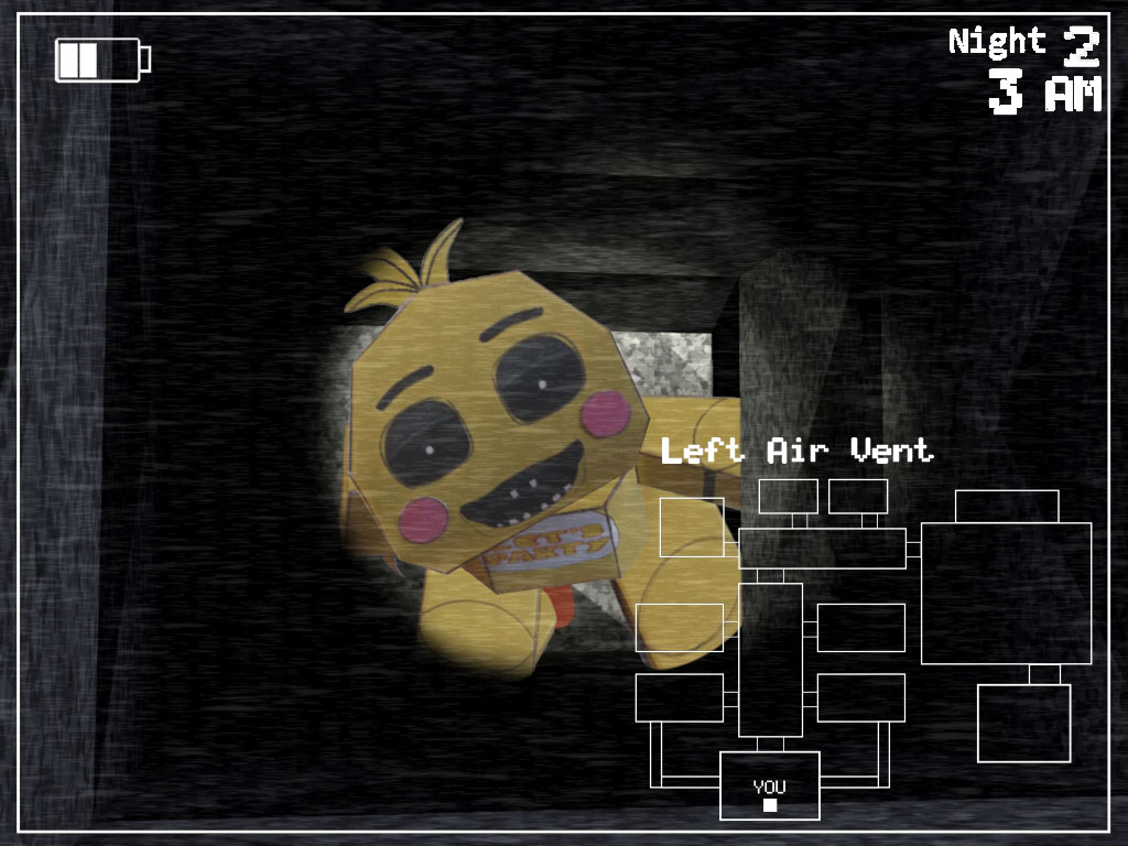 Withered Toy Chica FNAF 2 Style by Leftylol on DeviantArt