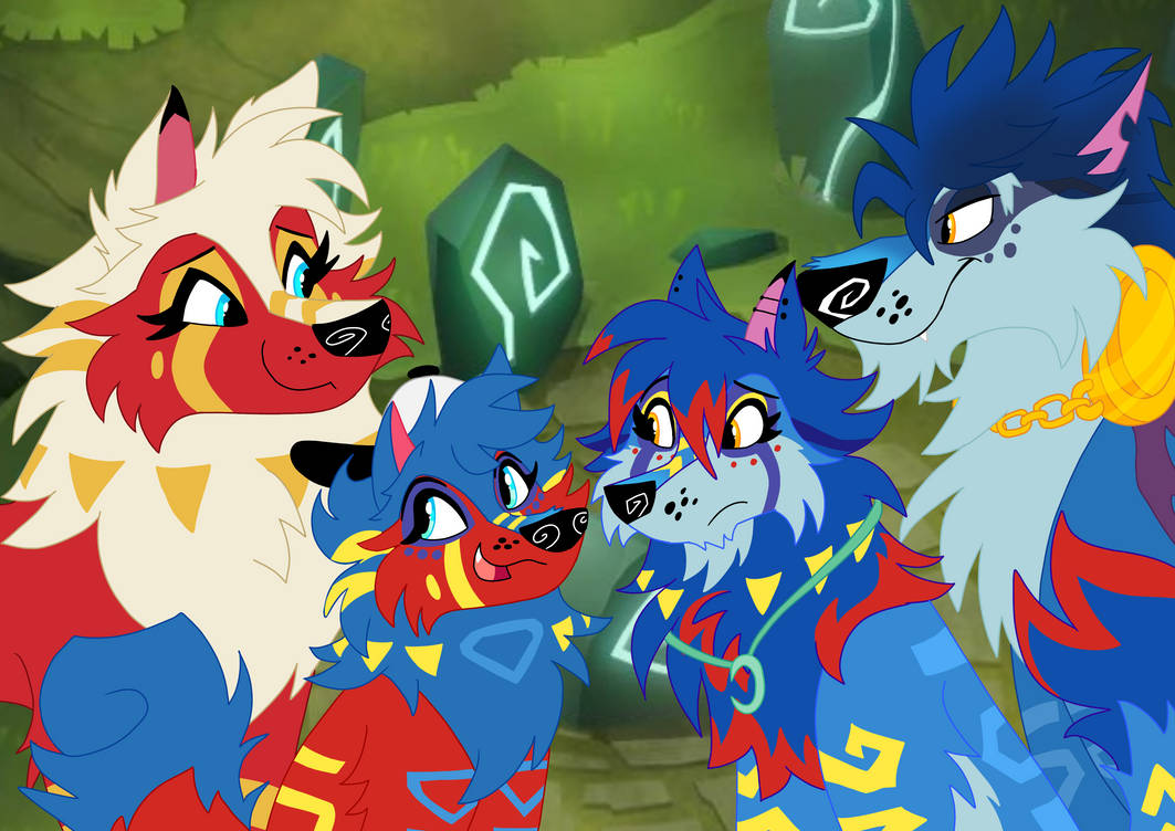 Greely X Juno animal jam by ferociousscribbles on DeviantArt
