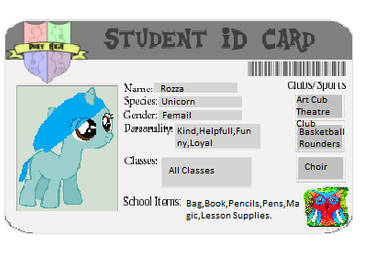 Student Card Devian Art