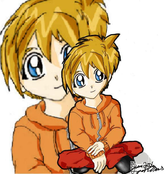 South Park Kenny Anime Style By Thundergoddeskino On Deviantart