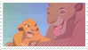 Sarabi and Simba stamp 2