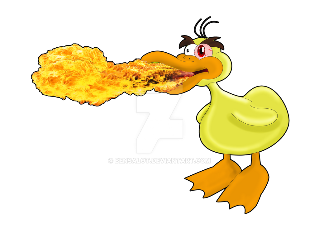 Pyro Duck Fire Breathing Rubber Ducky by Bensalot on DeviantArt