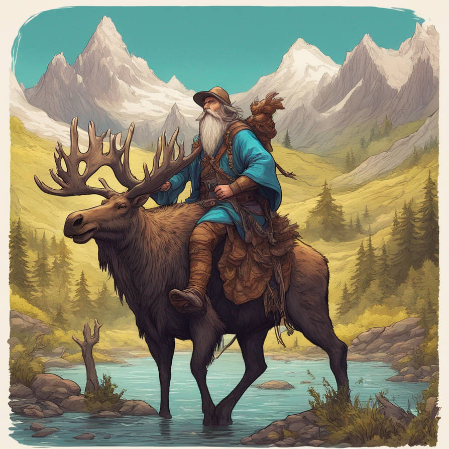 Moose Rider by NekroMooser on DeviantArt