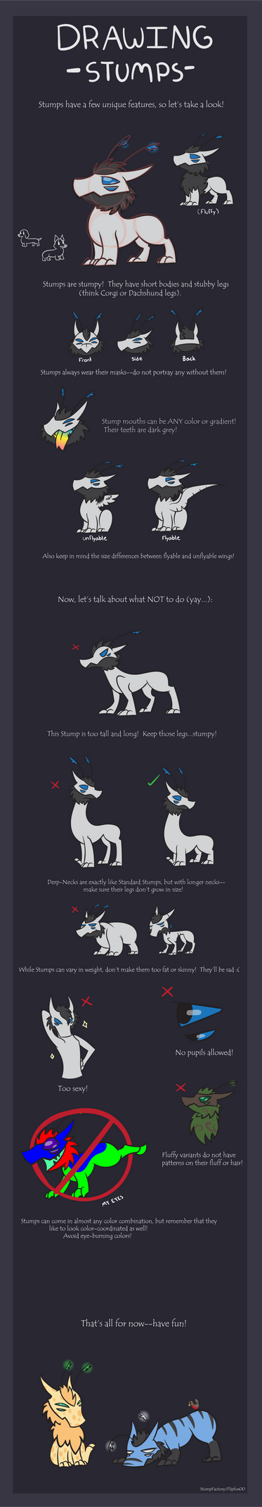 Stump Drawing Guide