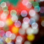 colorful bokeh