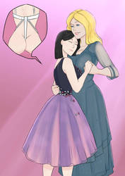 Hana and Sarah Illustration 6