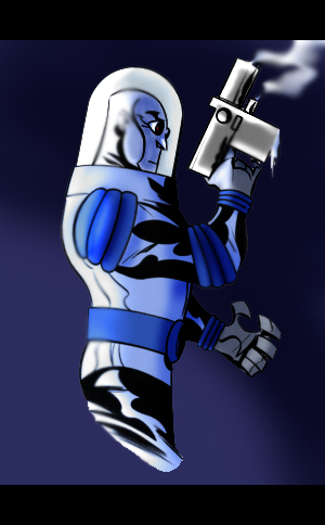 Mr. Freeze Illustration