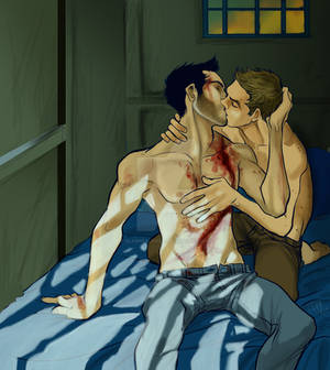 STEREK wounded KISS  commission