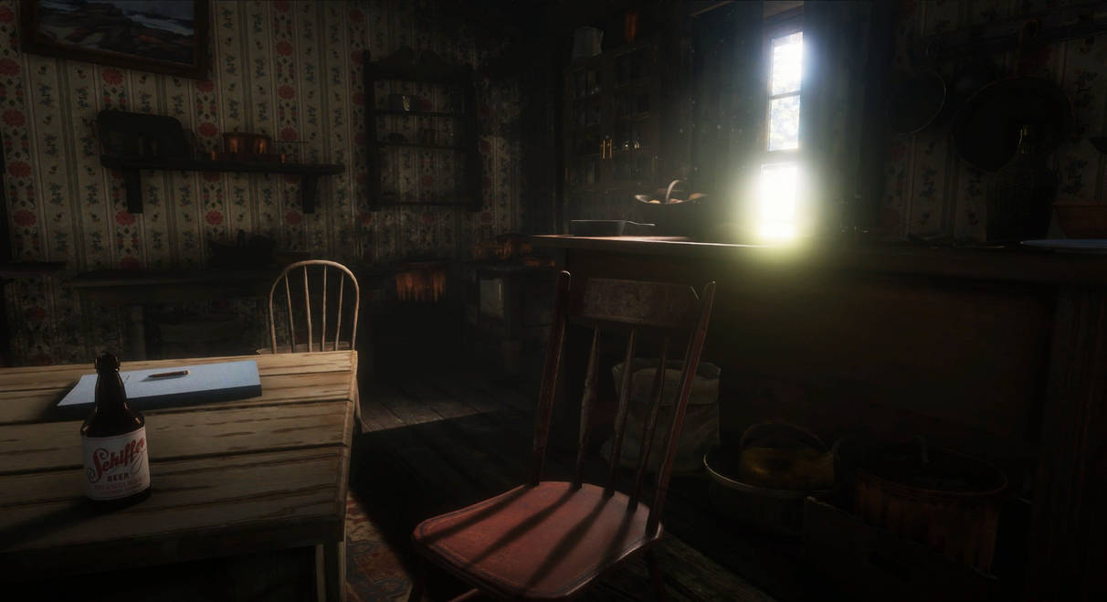 House Interior - Red Dead Redemption 2 by Kahuette on DeviantArt