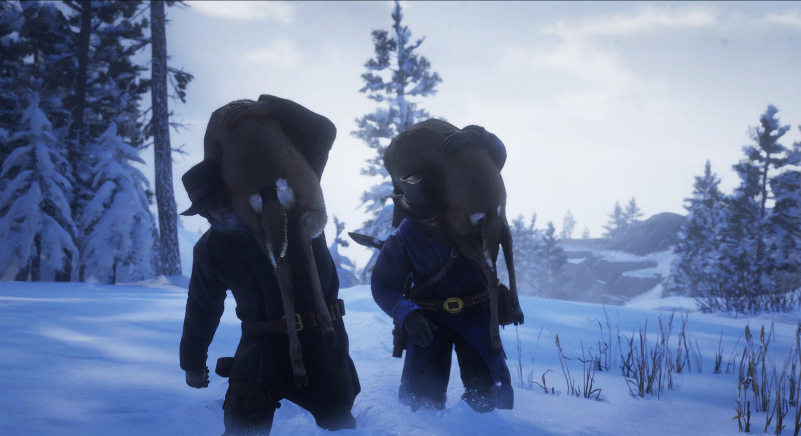 Hugging Rdr2 Game Hunting together - Red Dead Redemption 2 by Kahuette on DeviantArt