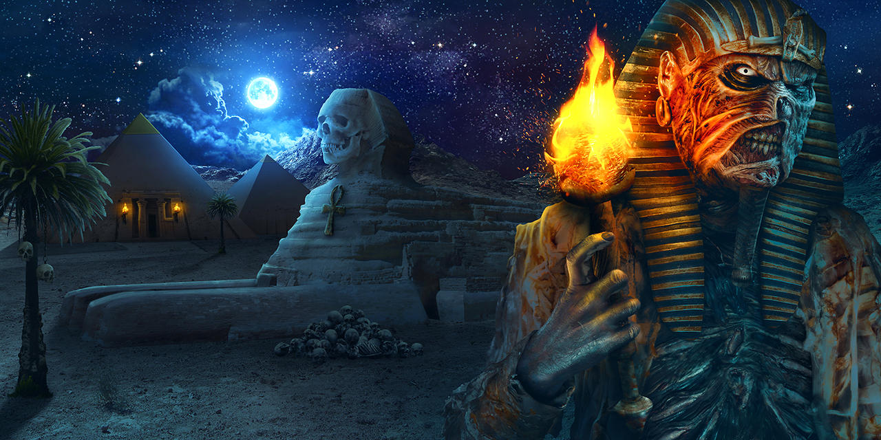 Amen-Ra's Dynasty 'Stone and Stars' Wraparound