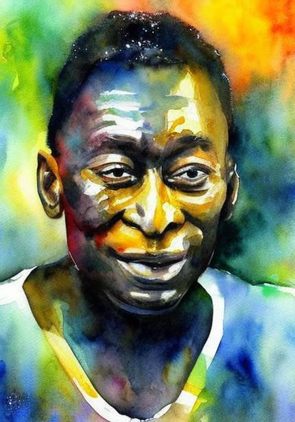 Pele...R.I.P by PaintCross on DeviantArt