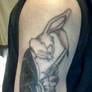 Gangster bugs bunny tattoo