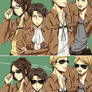 Attack on Titan with sunglasses