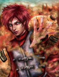 Gaara- Sandstorm