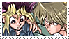 Wishshipping (Jounouchi x Yuugi) Stamp by CrazyYGOShipper