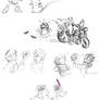 Random Melee and Brawl Doodles