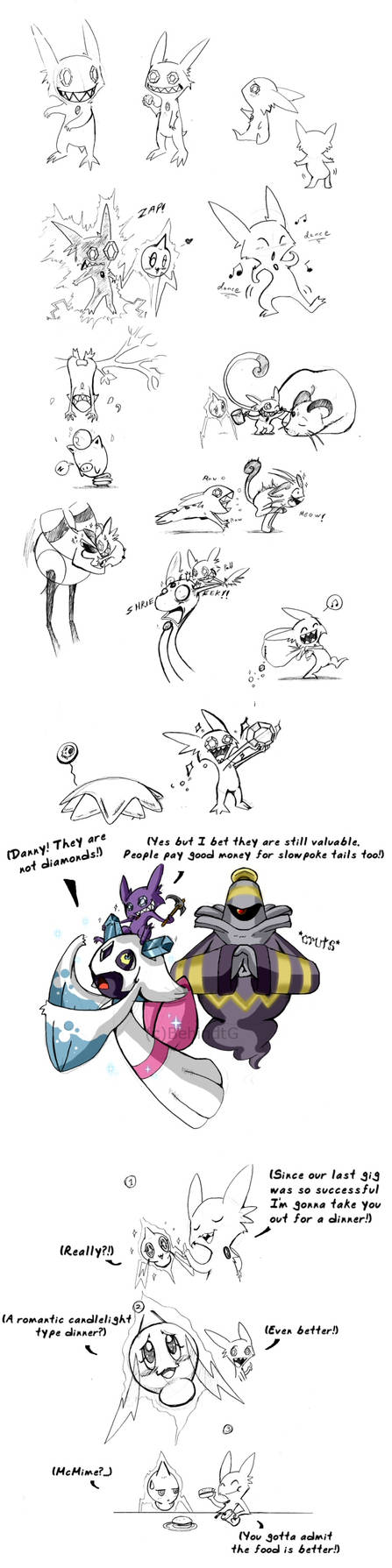 Danny the Sableye doodles by TamarinFrog on DeviantArt