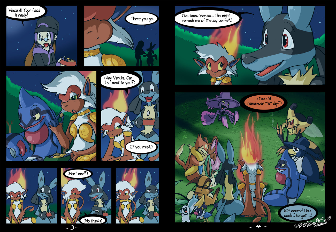 Riolu is Born - Page 3-4