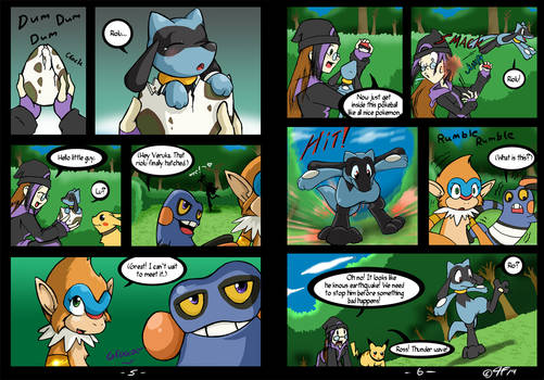 Riolu is Born - Page 5-6