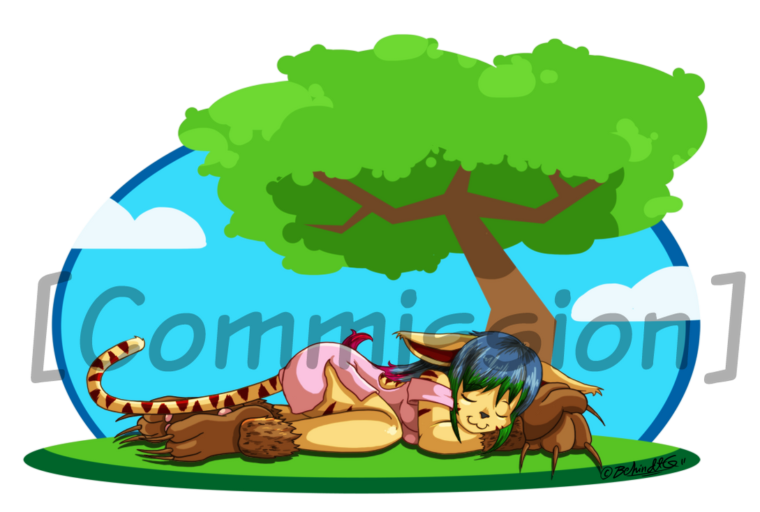 Nap Tree A Nap Under a Tree by TamarinFrog on DeviantArt
