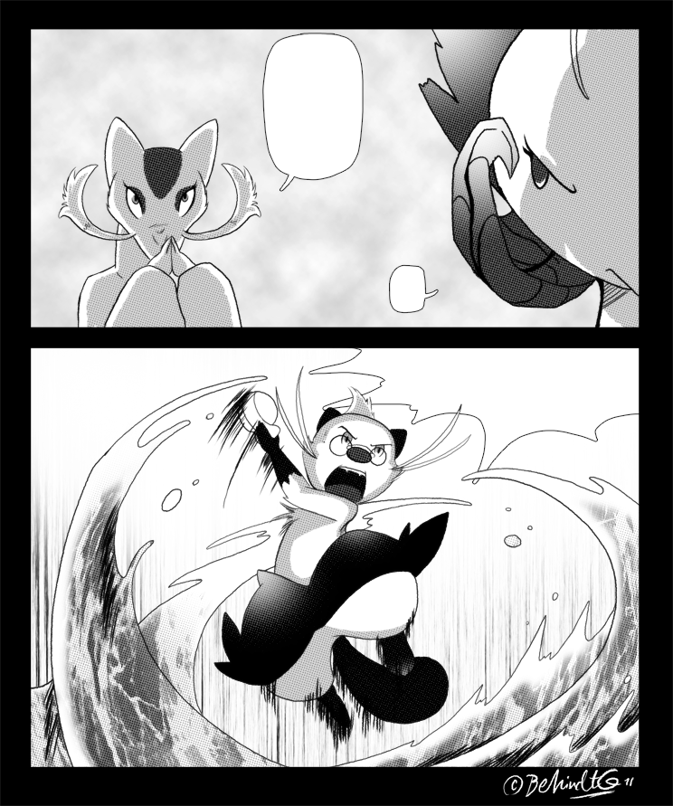 Black on White - Comic Test