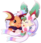 017 Pokemon Soul Silver Randomized ~Lovely couple by LauRandom on DeviantArt