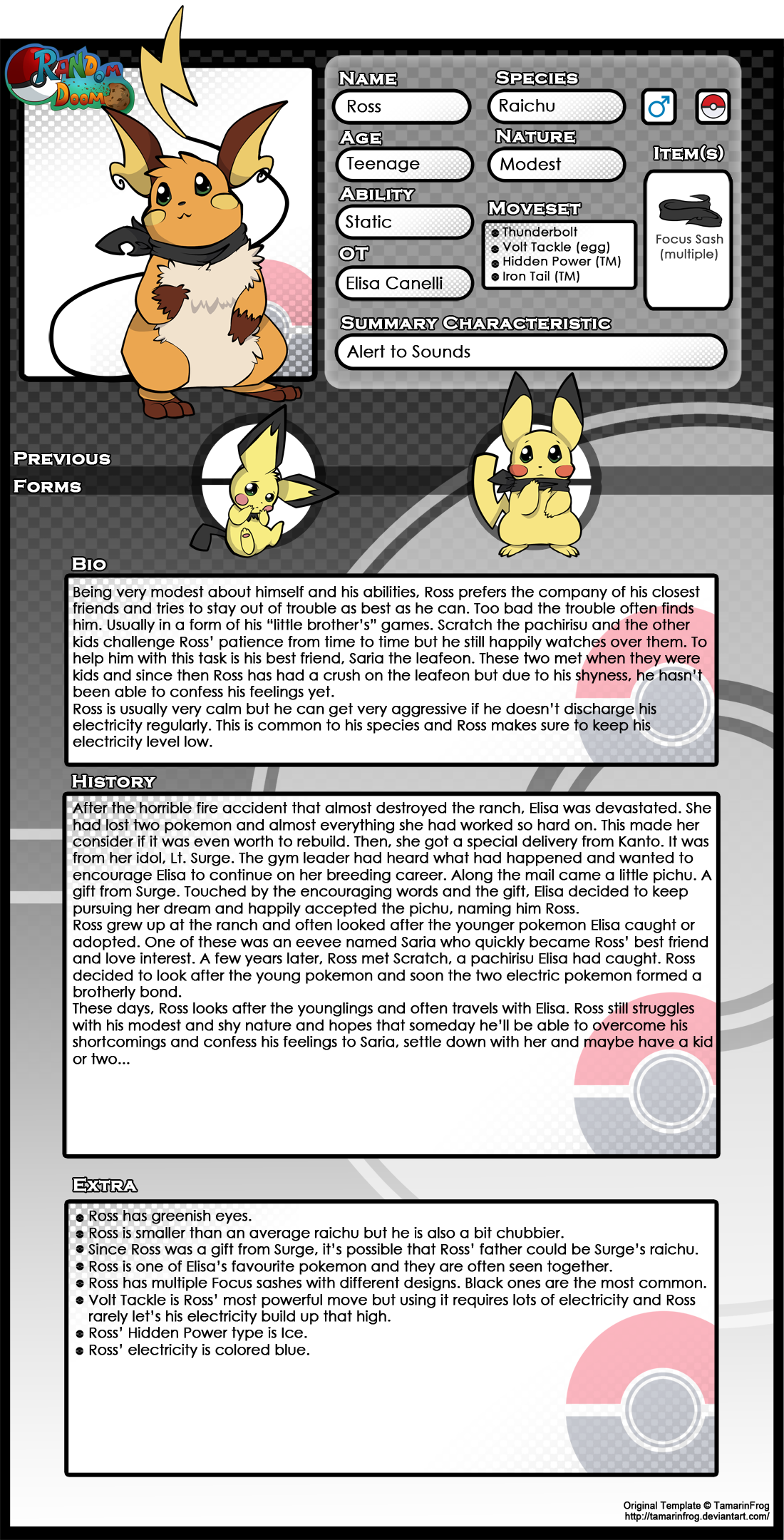 RD Bio - Ross the Raichu