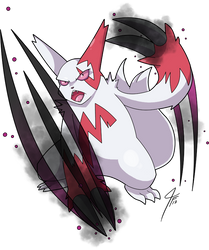 Zangoose Used Shadow Claw