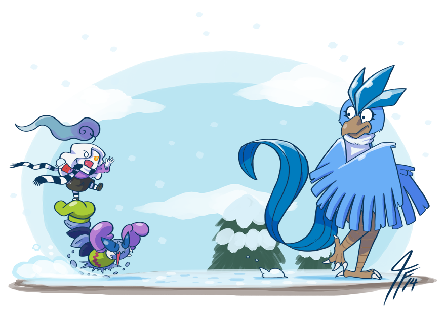 PKMNC - Riding to the Snowball War