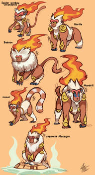 Pokemon Subspecies - Infernape