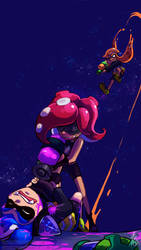 Squids vs Octos