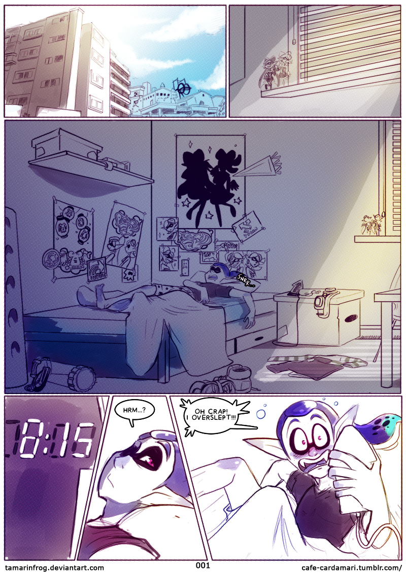 First Match! Splat Jam vs Vitamin INK - Page 1