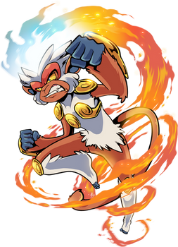 Infernape Used Flare Blitz