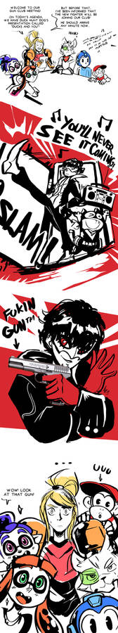 Joker Joins The Gun Club