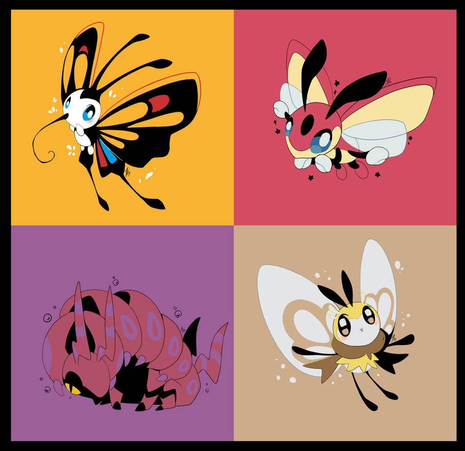 Bug Pokemon by TamarinFrog on DeviantArt