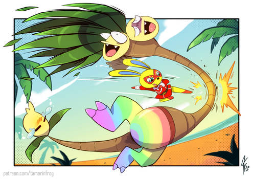 Commissions - Insert Bunny Day Coconut Tree Joke