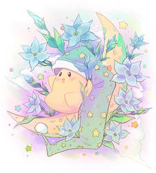 Moon Full Of Star Flowers