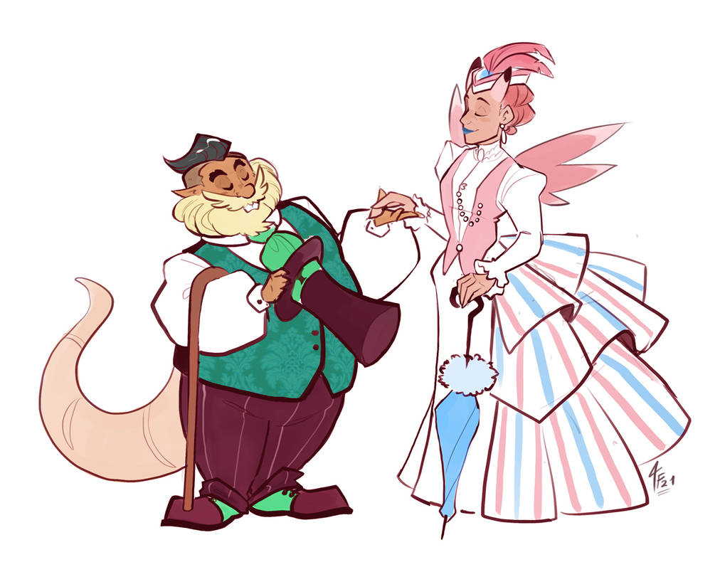 HL - The Most Dapper Duo by TamarinFrog on DeviantArt