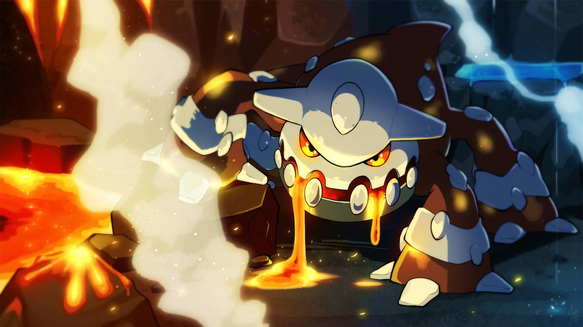 Heatran First Form The Last Legend - Heatran for Chuggaaconroy by TamarinFrog on DeviantArt