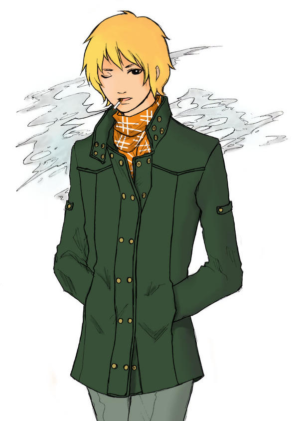 One Eyed Guy Coloured Lineart by Fibbi on DeviantArt