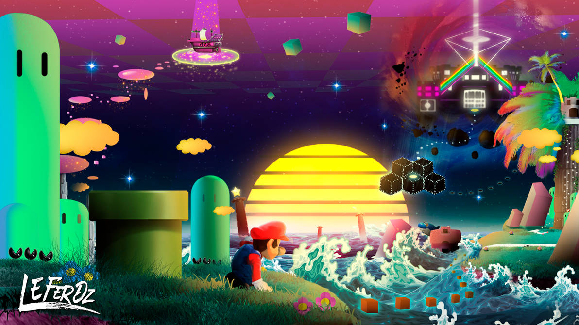 VLDC9 - Abstract Map | Super Mario World Hack by leFerDz on DeviantArt