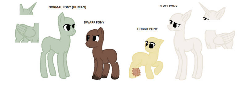 AA Hobbit Ponies