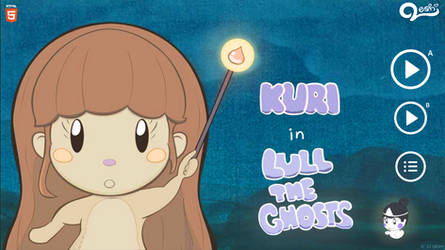 Kuri in Lull the Ghosts! HTML5 Game