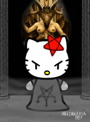 Satanic Kitty by Antimateria1997