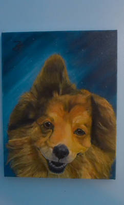 Dog Painting zjFineDesign