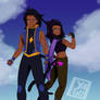 Artfight saiyan twins