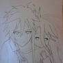 Sora and Shiro WIP Outline